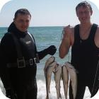 Подводная охота на кефаль в Чёрном море